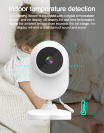 Wifi babyfoon camera baby foon monitor + 4.3 inch scherm