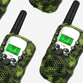 Walkie talkie walkietalkie portofoon kinderen 5KM *2 stuks* camouflage