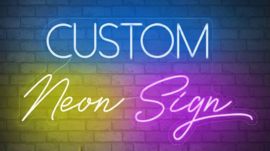 Luxe NEON borden