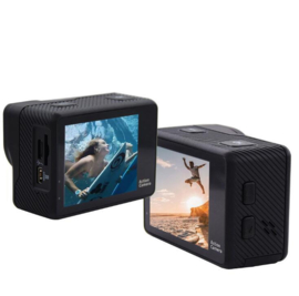 Ultra HD 4K WIFI Action go cam pro 11 12 camera +HDMI/DUAL/SELFIE *zwart*