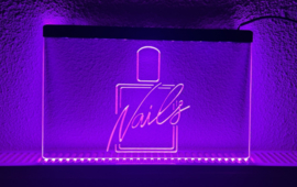 Nagels nails neon bord lamp LED verlichting reclame lichtbak