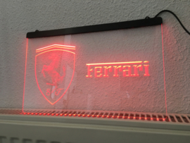 Ferrari neon bord lamp LED cafe verlichting reclame lichtbak