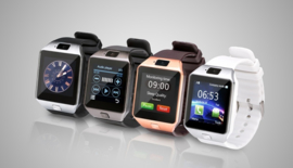 Smartwatch Smart Watch Bluetooth Sim horloge android IOS *4 kleuren* #2