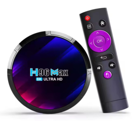 Mediaspeler android 13 4GB 32GB smart tv iptv box +5G 4K H96