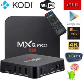 MXQ PRO android 12 tv box mediaspeler 4K 1/8GB -2024- smart