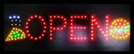 OPEN lamp LED verlichting reclame bord lichtbak #B1
