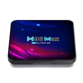 Mediaspeler android 12 4GB 32GB 5G smart tv box H96 tvbox