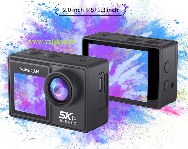 5K actioncamera sport action camera pro go 12 13 EIS touch *zwart*