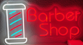 Kapper barber neon sign bord LED lichtbord verlichting lamp XXL #1