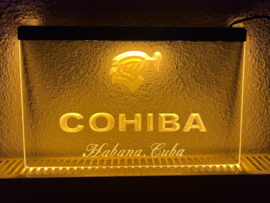 Cohiba sigaar neon bord lamp LED verlichting reclame lichtbak