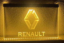 Renault neon bord lamp LED verlichting reclame lichtbak