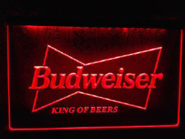 Budweiser neon bord lamp LED cafe verlichting reclame lichtbak