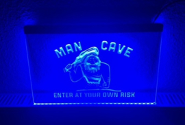 Mancave neon bord lamp LED verlichting reclame lichtbak #1