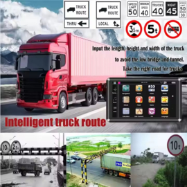 Navigatie 5 inch auto GPS FM navigatiesysteem touchscreen