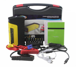 Jumpstarter jump starter powerbank starthulp auto motor scooter *geel*