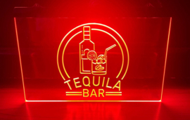 Tequila bar neon bord lamp LED cafe verlichting reclame lichtbak