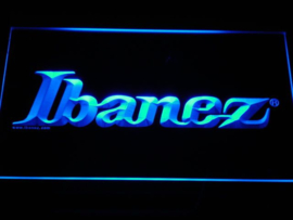 Ibanez neon bord lamp LED  verlichting reclame lichtbak