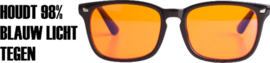 Nacht bril nachtbril blauw licht filter auto autobril oranje