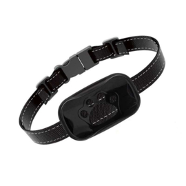 Vibratie anti blafband antiblafband geluid hond honden waterdicht *zwart*