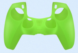 Silicone hoes skin case cover voor PS5 playstation 5 controller *groen*