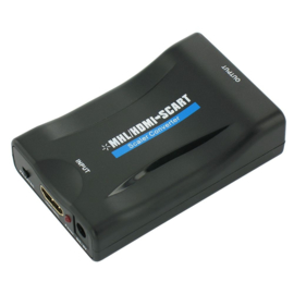 HDMI scart convertor adapter omvormer schakelaar verloop