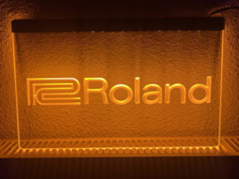 Roland neon bord lamp LED  verlichting reclame lichtbak