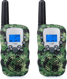 Walkie talkie walkietalkie portofoon kinderen 5KM *2 stuks* camouflage