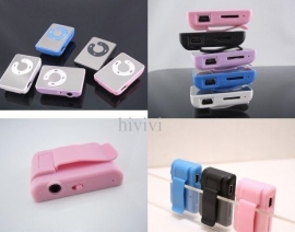 MP3 speler mini shuffle draagbaar sport micro sd + clip *5 kleuren*