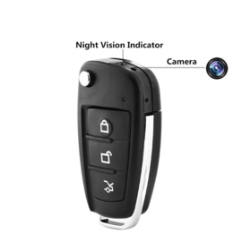 Spy gadget camera autosleutel verborgen sleutel FULLHD 1080P