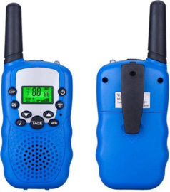 Walkie talkie walkietalkie portofoon kinderen 5KM *2 stuks* blauw
