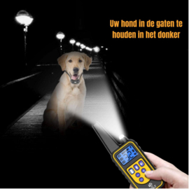 Antiblafband anti blafband honden waterdicht + AFST *GEEL*