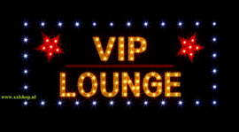 VIP lounge LED bord lamp verlichting licht bak reclamebord