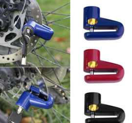 Remschijf slot rem schijf remschijfslot fatbike fiets scooter *ZWART*
