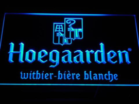 Hoegaarden neon bord lamp LED verlichting reclame lichtbak bier