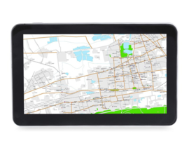 Navigatie 7 inch GPS Full HD + 8GB FM USB (IGO) Europa auto