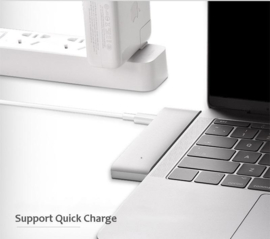 USB-C USB C adapter hub macbok pro air 2.0 3.0 MicroSD *6 poorten*