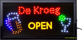Onze kroeg bar cafe LED bord verlichting lichtbak reclamebord