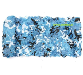 Camouflage net jungle blauw leger schaduwdoek camo *3x4* OCEAAN