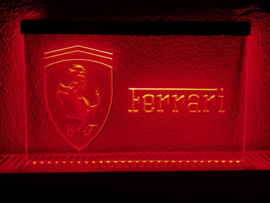 Ferrari neon bord lamp LED cafe verlichting reclame lichtbak
