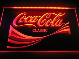 Coca cola cocacola neon bord lamp LED verlichting lichtbak