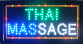 Thaise Massage LED bord lamp verlichting lichtbak reclamebord #J