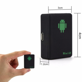 Mini A8 GSM GPRS GPS tracker auto volgen volgsysteem klein