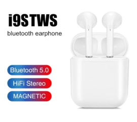 Bluetooth in-ear oortjes in ear draadloos geen airpods I9S*WIT*