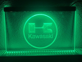 Kawasaki neon bord lamp LED verlichting reclame lichtbak