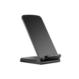 Draadloze oplader staand iphone Qi lader draadloos dock snellader *zwart*