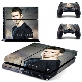 117 Sticker skin wrap ps4 stickers playstation 4 + 2x controller
