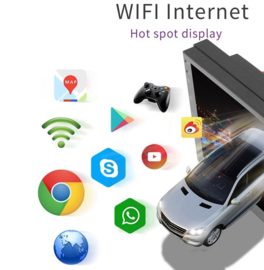 Autoradio navigatie android 11 + WIFI + BT + GPS + touchscreen 2DIN 2x USB