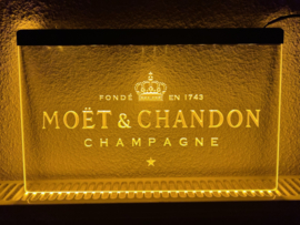Moet & Chandon neon bord lamp LED verlichting reclame lichtbak