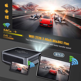 Beamer autofocus 4K 8K DOLBY Android 12.000 lumen WIFI/5G/BT5.0