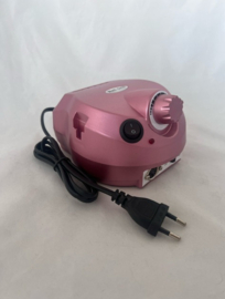 Elektrische nagel vijl frees nagelfrees freesmachine PRO 250-delig *donker roze*